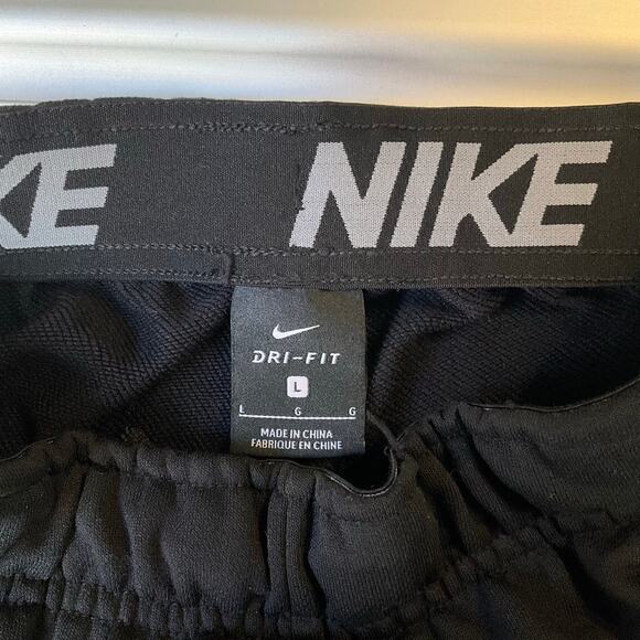 Adidas Big Kid Joggers Pants size L Black Casual Stretchy Elastic Waist - Picture 7 of 10